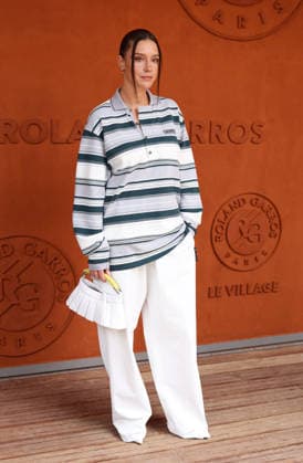 Roland Garros 2026 - Village jour 14 Adele Exarchopoulos CÃ lÃ britÃ s au Village de Roland Garros pendant l Open de France Ã Paris le, 7 juin 2026.  Copyright: xDidierxFereyx