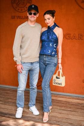 June 7, 2026, Paris, France, France: Miranda Kerr and Evan Spiegel during the Roland-Garros 2026, French Open 2026, Grand Slam tennis tournament at Roland-Garros Stadium on June 07, 2026 in Paris, France. Paris France - ZUMAm308 20260607_zsp_m308_020 Copyright: xMatthieuxMirvillex