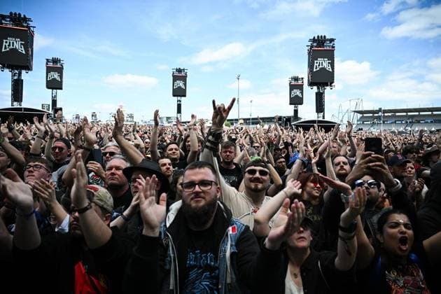 Rock am Ring 2026 ** NUR FÜR REDAKTIONELLE ZWECKE ** EDITORIAL USE ONLY **<p>Fans während des Konzerts von Bloodywood bei Rock am Ring Festival, am 07.06.2026 im Nürburgring. Deutschland NRW Nürburg Copyright: SocratesxTassos *** Rock am Ring 2026 FOR EDITORIAL PURPOSES ONLY EDITORIAL USE ONLY p Fans during the concert of Bloodywood at Rock am Ring Festival, on 07 06 2026 at Nürburgring Germany NRW Nürburg Copyright SocratesxTassos Copyright: SocratesxTassos doc866q6w2e8nt3psti9k5 ,EDITORIAL USE ONLY