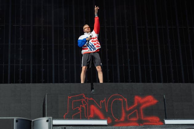 Rock am Ring 2026 - Finch - 07.06.26 Finch auf der Utopia Stage - Letzter Festivaltag am Sonntag, 07.06.2026, bei Rock am Ring 2026 am Nürburgring in der Eifel. Das dreitägige Musikfestival endet am selben Tag; die nächste Ausgabe ist vom 04. bis 06.06.2027 geplant. Nürburg Nürburgring Rheinland-Pfalz Deutschland *** Rock am Ring 2026 Finch 07 06 26 Finch on the Utopia Stage Last festival day on Sunday, 07 06 2026, at Rock am Ring 2026 at the Nürburgring in the Eifel The three-day music festival ends on the same day the next edition is planned from 04 to 06 06 2027 Nürburg Nürburgring Rhineland-Palatinate Germany Copyright: xMarcxJohnx