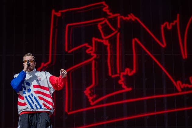 Rock am Ring 2026, Tag 3, 7.6.2026 Auftritt des deutschen Rappers Finch -- Mit dem Traditionsfestival Rock am Ring am Nürburgring in der Eifel startet in Deutschland die Festival-Saison. Rock am Ring findet in diesem Jahr vom 5. bis 7. Juni statt. Rund 80 Bands und Künstler stehen auf einer der drei großen Bühnen. Nürburg Nürburgring Rheinland-Pfalz Deutschland *** Rock am Ring 2026, Day 3, 7 6 2026 Performance by German rapper Finch The traditional Rock am Ring festival at the Nürburgring in the Eifel region kicks off the festival season in Germany Rock am Ring will take place this year from 5 to 7 June Around 80 bands and artists will perform on one of the three large stages Nürburg Nürburgring Rhineland-Palatinate Germany Copyright: xSebastianxDerixx