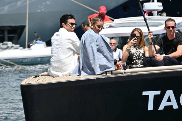 Mariano Di Vaio and Eleonora Brunacci in the paddocks of the Formula 1 Louis Vuitton Grand Prix of Monaco 2026, in Monte Carlo, Monaco, on June 7, 2026 Bruno Bebert Bestimage Celebs in the paddocks of the Formula 1 Louis Vuitton Grand Prix of Monaco 2026, in Monte Carlo, Monaco, on June 7, 2026 Monaco Monaco  Copyright: xBrunoxBebertx xBestimagexBrunoxBebertx xBestimagex