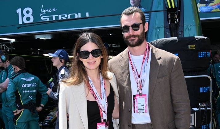 Louis Sarkozy and his wife Natali in the paddocks of the Formula 1 Louis Vuitton Grand Prix of Monaco 2026, in Monte Carlo, Monaco, on June 7, 2026 Bruno Bebert Bestimage Celebs in the paddocks of the Formula 1 Louis Vuitton Grand Prix of Monaco 2026, in Monte Carlo, Monaco, on June 7, 2026 Monaco Monaco Monaco  Copyright: xBrunoxBebertx xBestimagexBrunoxBebertx xBestimagex