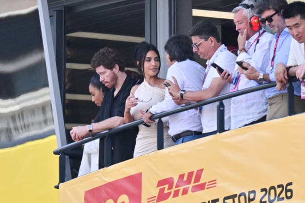 IPA85445257 - Monte Carlo, Formula 1 Monaco Grand Prix , Awards Ceremony In the photo: Kim Kardashian  Copyright: xManuelexMangiarottix xManuelexMangiarottix 85445257