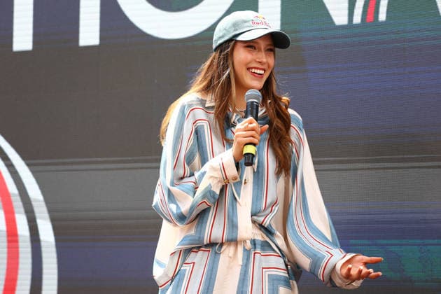 June 7, 2026, Monte-Carlo, Monaco: EILEEN GU attends the Formula 1 Louis Vuitton Grand Prix de Monaco 2026. Monte-Carlo Monaco  - ZUMAc179 20260607_zep_c179_014 Copyright: xMickaelxChavetx