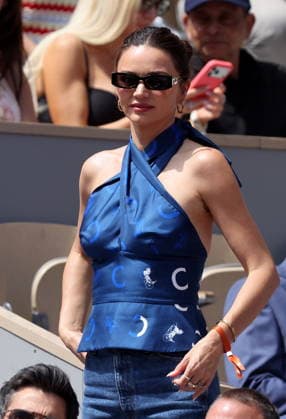 Miranda Kerr Celebrities in the stands at the mens final of the French Open at Roland Garros 2026 on June 7, 2026 Jacovides Moreau Bestimage Celebrities in the stands at the mens final of the French Open at Roland Garros 2026 on June 7, 2026 Paris France  Copyright: xJACOVIDES-MOREAUx xBESTIMAGExJACOVIDES-MOREAUx xBESTIMAGEx
