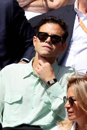 Rami Malek Celebrities in the stands at the mens final of the French Open at Roland Garros 2026 on June 7, 2026 Jacovides Moreau Bestimage Celebrities in the stands at the mens final of the French Open at Roland Garros 2026 on June 7, 2026 Paris France  Copyright: xJACOVIDES-MOREAUx xBESTIMAGExJACOVIDES-MOREAUx xBESTIMAGEx