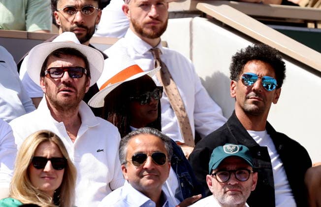 Samuel le Bihan, Tomer Sisley Celebrities in the stands at the mens final of the French Open at Roland Garros 2026 on June 7, 2026 Jacovides Moreau Bestimage Celebrities in the stands at the mens final of the French Open at Roland Garros 2026 on June 7, 2026 Paris France  Copyright: xJACOVIDES-MOREAUx xBESTIMAGExJACOVIDES-MOREAUx xBESTIMAGEx