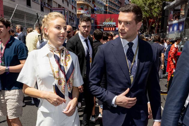 Jordan Bardella and Princess Maria Carolina of Bourbon Two Sicilies attend the Formula 1 Louis Vuitton Grand Prix de Monaco 2026 on June 07, 2026 Olivier Huitel Pool Monaco Bestimage Jordan Bardella and Princess Maria Carolina of Bourbon Two Sicilies attend the F1 Grand Prix of Monaco at Circuit de Monaco on June 07, 2026 in Monte Carlo, Monaco Monaco  Copyright: xOlivierxHuitelx xPoolxMonacox xBestimagexOlivierxHuitelx xPoolxMonacox xBestimagex
