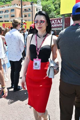 IPA85447243 - Monte Carlo, Formula 1 Monaco Grand Prix , Celebrities watch the race In the photo: sandra schuurmann  Copyright: xManuelexMangiarottix xManuelexMangiarottix 85447243