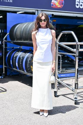 IPA85446760 - Monte Carlo, Formula 1 Monaco Grand Prix , Celebrities watch the race In the photo: Rebecca Donaldson  Copyright: xManuelexMangiarottix xManuelexMangiarottix 85446760