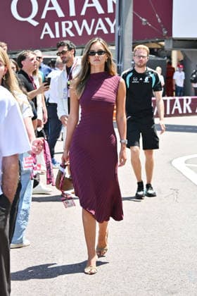 IPA85447245 - Monte Carlo, Formula 1 Monaco Grand Prix , Celebrities watch the race Pictured: Hummels, Cathy Fischer,  Copyright: xManuelexMangiarottix xManuelexMangiarottix 85447245