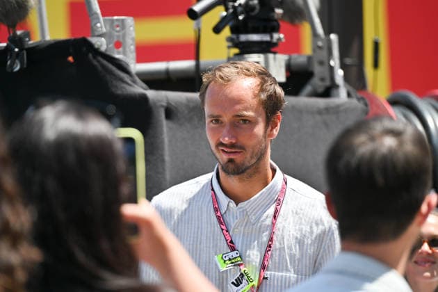 IPA85447325 - Monte Carlo, Formula 1 Monaco Grand Prix , Celebrities watch the race In the photo: Daniil Medvedev  Copyright: xManuelexMangiarottix xManuelexMangiarottix 85447325