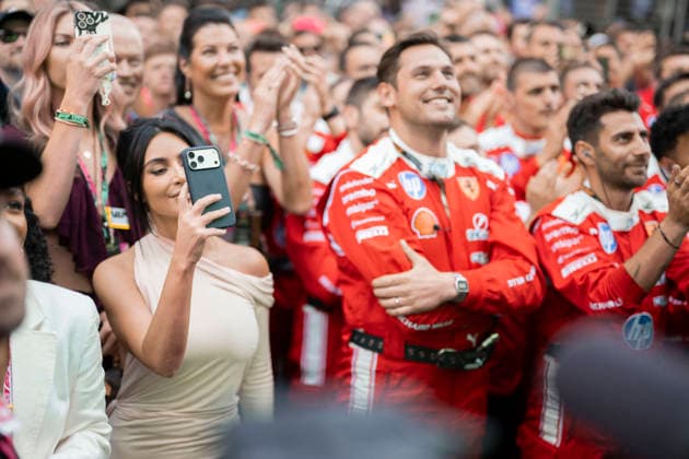 Kim Kardashian Formula 1 Grand Prix de Monaco 2026 Kim Kardashian attends at podium during the Formula 1 Grand Prix de Monaco 2026, 6th round of the 2026 Formula One World Championship on the Circuit de Monaco, in Monte-Carlo, Monaco Photo by Eliot Blondet ABACAPRESS.COM Monaco France France  Copyright: xBlondetxEliot ABACAx