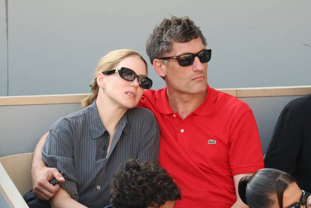 Roland Garros 2026 - Tribunes Finale Cobolli vs Zverev DFY suite 2 LÃ a Seydoux et AndrÃ Meyer CÃ lÃ britÃ s dans les tribunes de Roland Garros pendant la finale homme de l Open de France de Tennis Ã Paris, le 7 juin 2026. Celebrities in the stands at Roland Garros stadium during the men s final of the French Open in Paris on June 7, 2026.  Copyright: xDidierxFereyx