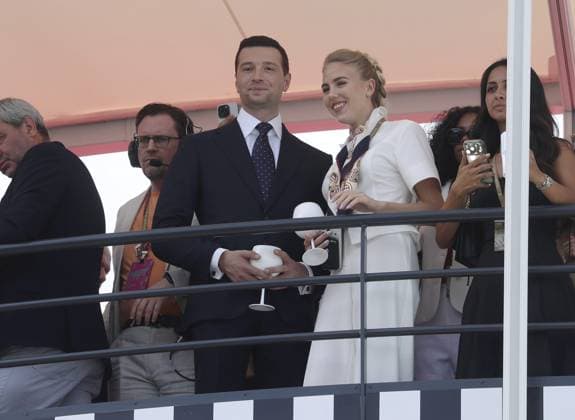 83e Grand Prix de Monaco 2026 PHOTOPQR NICE MATIN Jean François Ottonello Monaco 07 06 2026 83e Grand Prix de Monaco 2026 PEOPLE Jordan Bardella and Princess Maria Carolina de Bourbon des Deux Siciles Roland Garros French Open tennis tournament, in Paris, France, on 07 June 2026 Monaco France  Copyright: xPHOTOPQR NICExMATIN MAXPPPxJeanxFrançoisxOttonellox 20260607NIM3024 20260607NIM3024