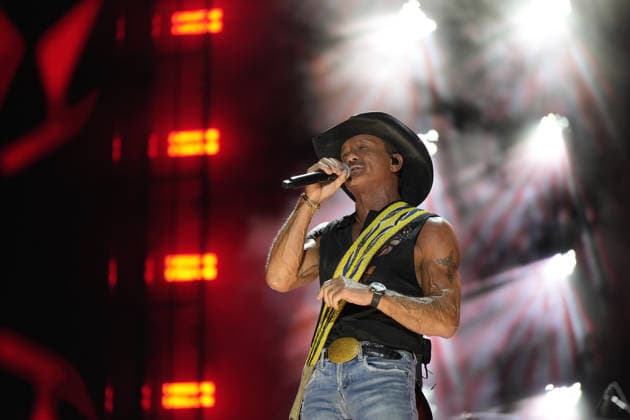 Tim McGraw performs on day 3 of the 2026 CMA Fest in Nashville, Tennessee Featuring: Tim McGraw Where: Nashville, Tennessee, United States When: 07 Jun 2026 Credit: AdMedia MediaPunch INSTARimages EDITORIAL USE ONLY. NOT FOR USE BY NEWSPAPERS BASED IN THE UK. Copyright: xx instar55755864