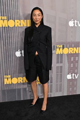 Apple TV™s ˜The Morning Show™ S4 Emmy FYC Greta Lee arriving to Apple TV™s The Morning Show season 4 Emmy FYC held at the Directors Guild Theatre on June 7, 2026 in Los Angeles, CA. Los Angeles Directors Guild Theatre California USA Copyright: xLisaxOConnorx xAFF-USA.comx