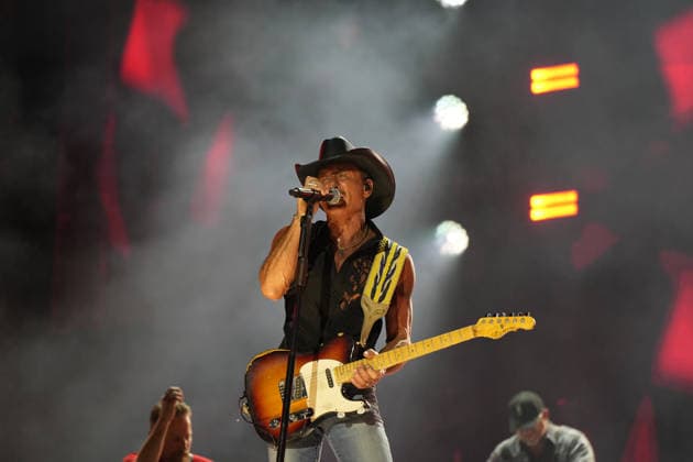 Tim McGraw performs on day 3 of the 2026 CMA Fest in Nashville, Tennessee Featuring: Tim McGraw Where: Nashville, Tennessee, United States When: 07 Jun 2026 Credit: AdMedia MediaPunch INSTARimages EDITORIAL USE ONLY. NOT FOR USE BY NEWSPAPERS BASED IN THE UK. Copyright: xx instar55755914