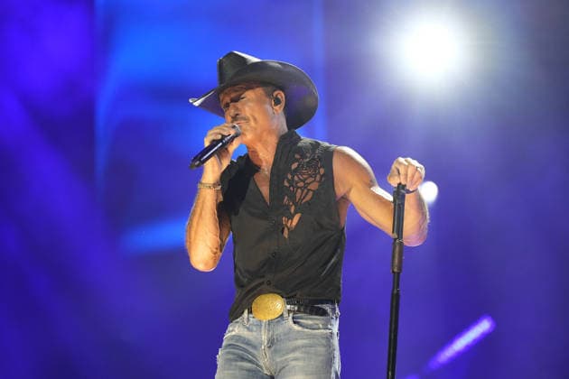 Tim McGraw performs on day 3 of the 2026 CMA Fest in Nashville, Tennessee Featuring: Tim McGraw Where: Nashville, Tennessee, United States When: 07 Jun 2026 Credit: AdMedia MediaPunch INSTARimages EDITORIAL USE ONLY. NOT FOR USE BY NEWSPAPERS BASED IN THE UK. Copyright: xx instar55755922