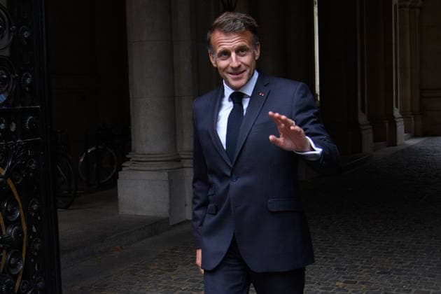 Quad-lateral Meeting On Ukraine at Downing Street, London, UK - 07 June 2026 French President Emmanuel Macron arrives for a Quadliateral meeting in Downing Street, London, England, UK on Sunday 7 June, 2026., Credit:Justin Ng Avalon UK, England, London, Downing Street  Copyright: xJustinxNgx xAvalonx 1108681185