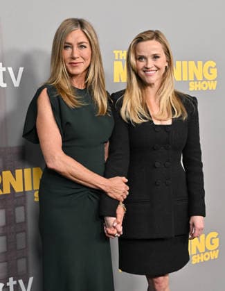 Apple TV™s ˜The Morning Show™ S4 Emmy FYC Jennifer Aniston and Reese Witherspoon arriving to Apple TV™s The Morning Show season 4 Emmy FYC held at the Directors Guild Theatre on June 7, 2026 in Los Angeles, CA. Los Angeles Directors Guild Theatre California USA Copyright: xLisaxOConnorx xAFF-USA.comx