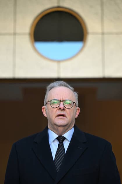 ANTHONY ALBANESE PRESSER, Australian Prime Minister Anthony Albanese speaks to the media during a press conference at Parliament House in Canberra, Monday, June 8, 2026. ( NO ARCHIVING CANBERRA AUSTRALIAN CAPITAL TERRITORY AUSTRALIA  Copyright: xLUKASxCOCHx 20260608132617721222