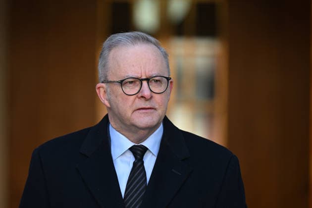 ANTHONY ALBANESE PRESSER, Australian Prime Minister Anthony Albanese speaks to the media during a press conference at Parliament House in Canberra, Monday, June 8, 2026. ( NO ARCHIVING CANBERRA AUSTRALIAN CAPITAL TERRITORY AUSTRALIA  Copyright: xLUKASxCOCHx 20260608199573852840