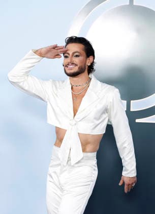Frankie Grande arrives on the red carpet at The 79th Annual Tony Awards at Radio City Music Hall on Sunday, June 7, 2026 in New York City.  NYP20260607224 JohnxAngelillo