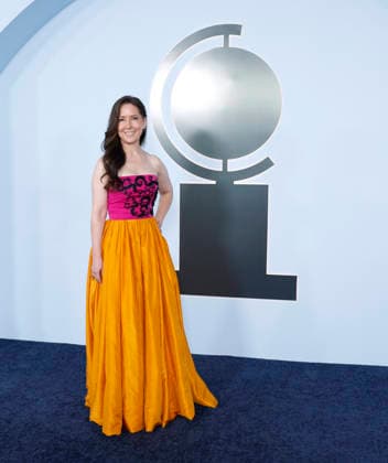 Nicole Kastrinos arrives on the red carpet at The 79th Annual Tony Awards at Radio City Music Hall on Sunday, June 7, 2026 in New York City.  NYP20260607261 JohnxAngelillo
