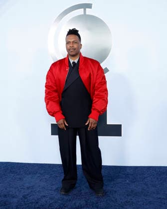 Leslie Odom Jr. arrives on the red carpet at The 79th Annual Tony Awards at Radio City Music Hall on Sunday, June 7, 2026 in New York City.  NYP20260607229 JohnxAngelillo