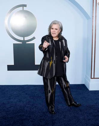 Rosie O Donnell arrives on the red carpet at The 79th Annual Tony Awards at Radio City Music Hall on Sunday, June 7, 2026 in New York City.  NYP20260607232 JohnxAngelillo