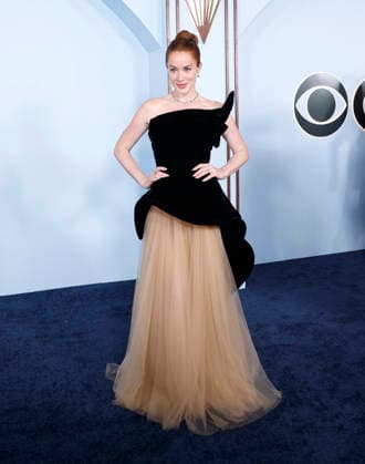 Whitney Leavitt arrives on the red carpet at The 79th Annual Tony Awards at Radio City Music Hall on Sunday, June 7, 2026 in New York City.  NYP20260607239 JohnxAngelillo