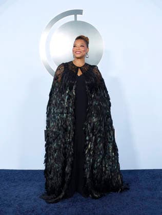 Queen Latifah arrives on the red carpet at The 79th Annual Tony Awards at Radio City Music Hall on Sunday, June 7, 2026 in New York City.  NYP20260607253 JohnxAngelillo