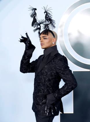 Layton Williams arrives on the red carpet at The 79th Annual Tony Awards at Radio City Music Hall on Sunday, June 7, 2026 in New York City.  NYP20260607254 JohnxAngelillo