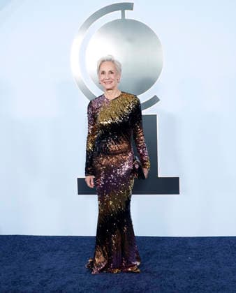 Laurie Metcalf arrives on the red carpet at The 79th Annual Tony Awards at Radio City Music Hall on Sunday, June 7, 2026 in New York City.  NYP20260607258 JohnxAngelillo