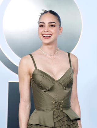 Melissa Barrera arrives on the red carpet at The 79th Annual Tony Awards at Radio City Music Hall on Sunday, June 7, 2026 in New York City.  NYP20260607263 JohnxAngelillo