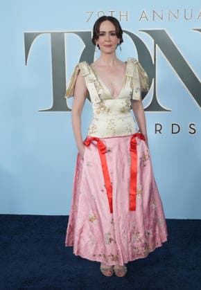 June 7, 2026, New York, Ny, USA: SARAH PAULSON attends the 79th Annual Tony Awards 2026 Red Carpet Arrivals,.Radio City Music Hall, Rockefeller Plaza.June 7, 2026. . The 79th Annual Tony Awards 2026 Red Carpet Arrivals,.Radio City Music Hall, Rockefeller Plaza.June 7, 2026. New York USA  - ZUMAms4_ 20260607_faf_ms4_009 Copyright: xSoniaxMoskowitzxGordonx