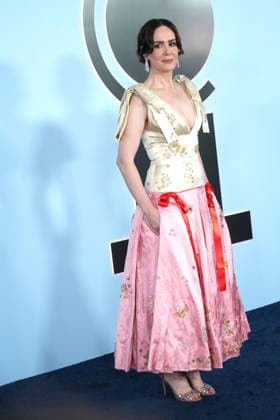 June 7, 2026, New York, Ny, USA: SARAH PAULSON attends the 79th Annual Tony Awards 2026 Red Carpet Arrivals,.Radio City Music Hall, Rockefeller Plaza.June 7, 2026. . The 79th Annual Tony Awards 2026 Red Carpet Arrivals,.Radio City Music Hall, Rockefeller Plaza.June 7, 2026. New York USA - ZUMAms4_ 20260607_faf_ms4_008 Copyright: xSoniaxMoskowitzxGordonx