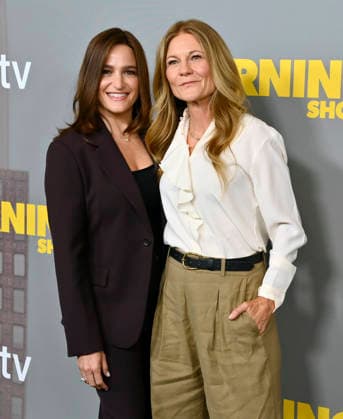 Lauren Levy Neustadter (L) and Kristin Hahn attend the EMMY FYC Screening for Apple TV s The Morning Show Season 4 at the DGA Theater Complex in Los Angels on Sunday, June 07, 2026. Storyline: The Morning Show explores the intersection of ambition, corporate corruption, and journalism, pulling back the curtain on the ruthless environment of broadcast news.  LAP2026060732 JIMxRUYMEN