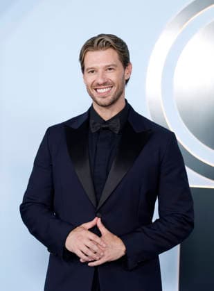 Constantine Rousouli arrives on the red carpet at The 79th Annual Tony Awards at Radio City Music Hall on Sunday, June 7, 2026 in New York City.  NYP20260607359 JohnxAngelillo