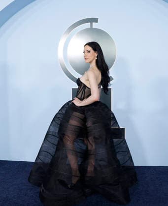 Anna Alimani arrives on the red carpet at The 79th Annual Tony Awards at Radio City Music Hall on Sunday, June 7, 2026 in New York City.  NYP20260607366 JohnxAngelillo