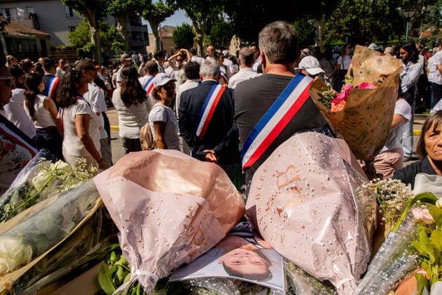 Commemorative White March To Lyhanna - Fleurance Atmosphère during commemorative white march to pay tribute to Lyhanna in Fleurance, France on June 7 2026. The disappearance of the girl identified by police as 11-year-old schoolgirl Lyhanna and days of searches that ended with the discovery of her body in a disused grain silo have gripped national and, increasingly, political attention since she went missing in the southwestern Gers region on May 29. Photo by I Bazin ABACAPRESS.COM Fleurance Gers France  Copyright: xIxBazin ABACAx
