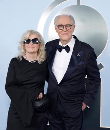 Mary Yeager and John Lithgow arrive on the red carpet at The 79th Annual Tony Awards at Radio City Music Hall on Sunday, June 7, 2026 in New York City.  NYP20260607368 JohnxAngelillo