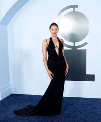 Jess Val Ortiz arrives on the red carpet at The 79th Annual Tony Awards at Radio City Music Hall on Sunday, June 7, 2026 in New York City.  NYP20260607304 JohnxAngelillo