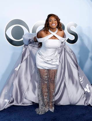 Whitney White arrives on the red carpet at The 79th Annual Tony Awards at Radio City Music Hall on Sunday, June 7, 2026 in New York City.  NYP20260607312 JohnxAngelillo