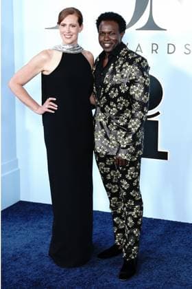 Catherine Stringer, Joshua Henry at arrivals for 79th Annual Tony Awards - Arrivals 2, Radio City Music Hall at Rockefeller Center, New York, NY, June 07, 2026. Photo By: Kristin Callahan Everett Collection 79th Annual Tony Awards - Arrivals 2 PUBLICATIONXNOTxINxCANxCHNxFRAxITAxJPNxNORxPOLxRUSxESPxUKxUSA