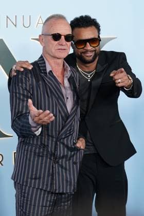 Sting, Shaggy at arrivals for 79th Annual Tony Awards - Arrivals 2, Radio City Music Hall at Rockefeller Center, New York, NY, June 07, 2026. Photo By: Kristin Callahan Everett Collection 79th Annual Tony Awards - Arrivals 2 PUBLICATIONXNOTxINxCANxCHNxFRAxITAxJPNxNORxPOLxRUSxESPxUKxUSA