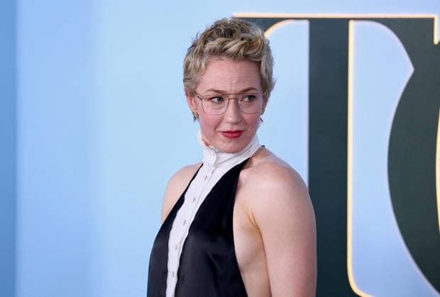 Tony Awards - Arrivals - NYC Carrie Coon attends the Tony Awards at Radio City Hall in New York, NY on June 7, 2026. Photo by Charles Guerin ABACAPRESS.COM New York City NY United States  Copyright: xGuerinxCharles ABACAx