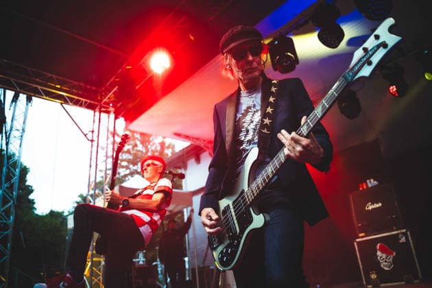 The Damned performing at Kelvingrove Bandstand as part of Glasgow™s Big Night™s Out summer series on 07 June 2026. The Damned performing at Kelvingrove Bandstand as part of Glasgow™s Big Night™s Out summer series on 07 June 2026. The Damned are an English Rock band from London formed in 1976. Fronted by Dave Vanian alongside Captain Sensible, Paul Gray, Monty Oxymoron and Rat Scabies., Credit:Adam Hampton-Matthews Avalon  Copyright: xAdamxHampton-Matthewsx xAvalonx 1108735405
